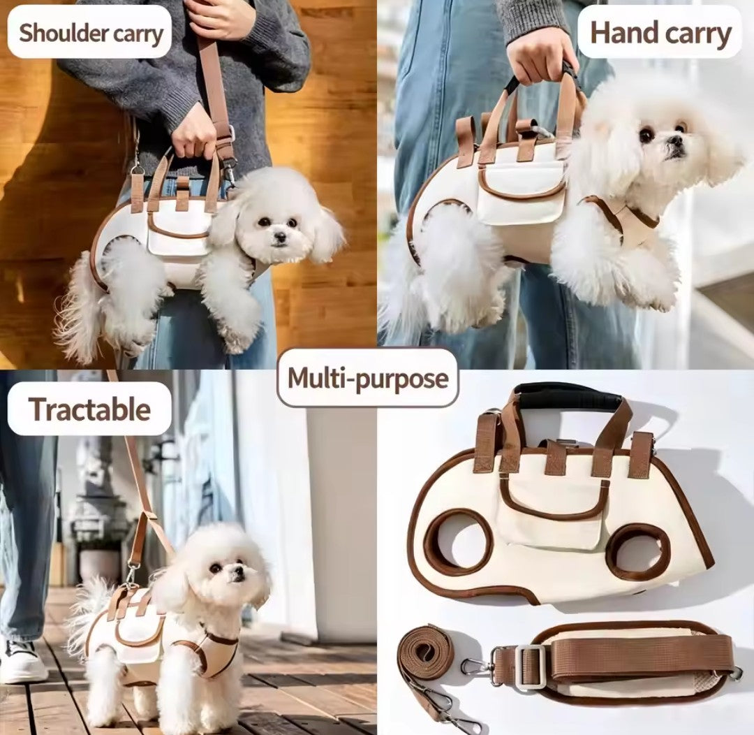 3-in-1 Breathable Pet Backpack