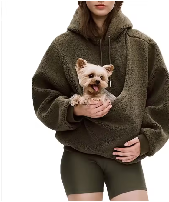 Kangaroo Pet Carrier Hoodie