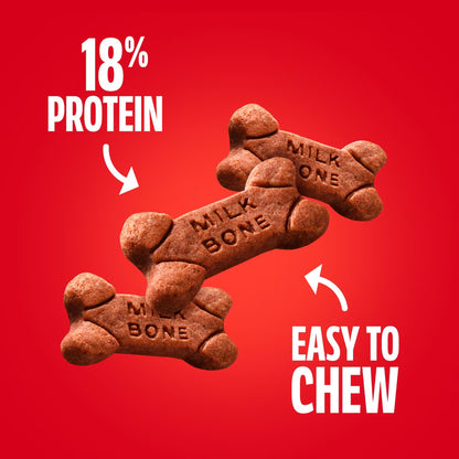 Milk-Bone Soft & Chewy Real Beef & Filet Mignon Dog Treats,