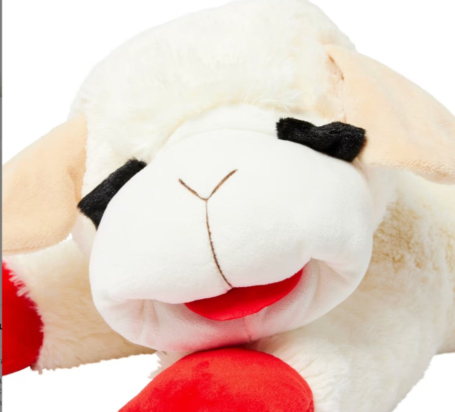 Multipet Lamb Chop Plush Dog Toy