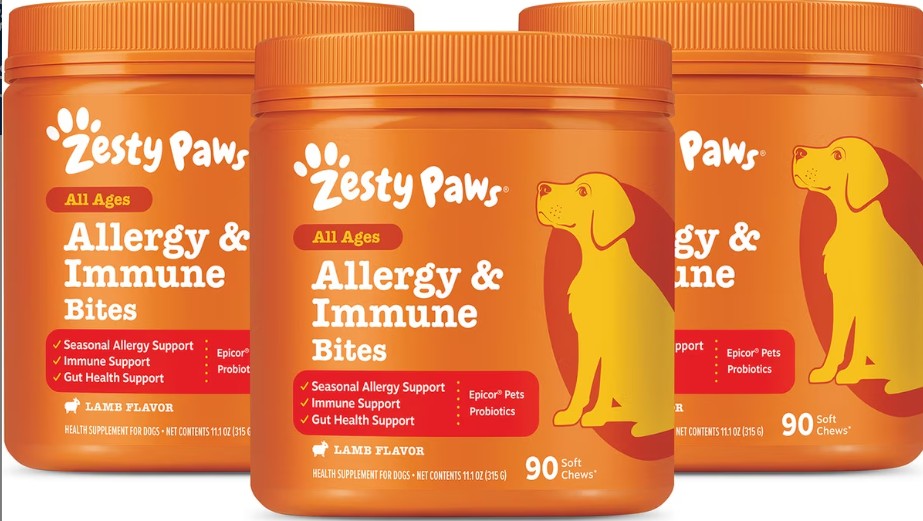 Zesty Paws Allergy Immune Bites