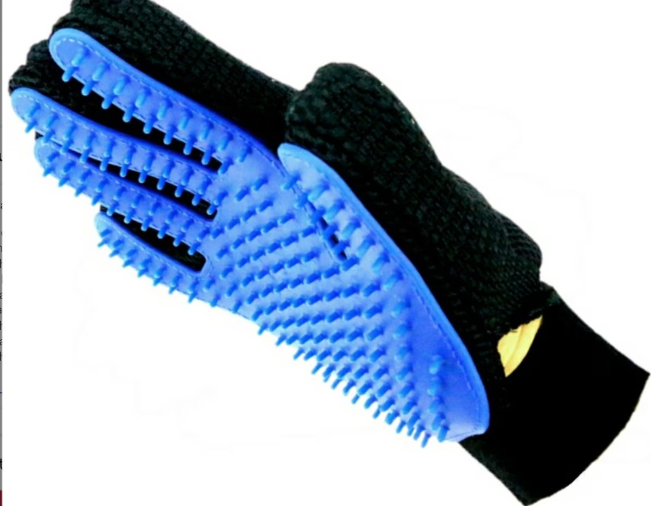 Mr. Peanut's Hand Gloves Dog & Cat Grooming & Deshedding Aid, 2 count