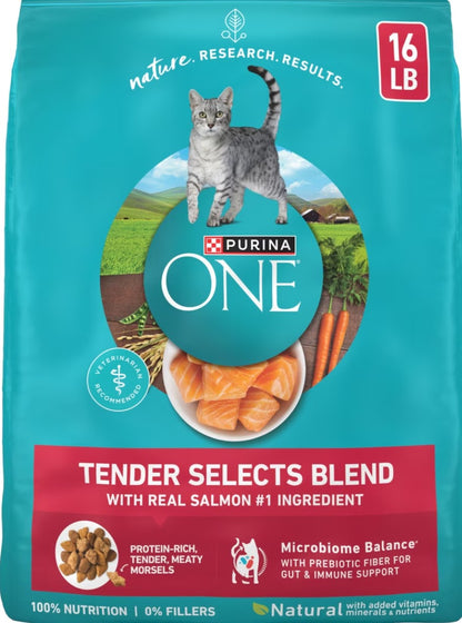 Purina ONE Tender Selects Blend with Real Chicken Natural Dry Cat Food