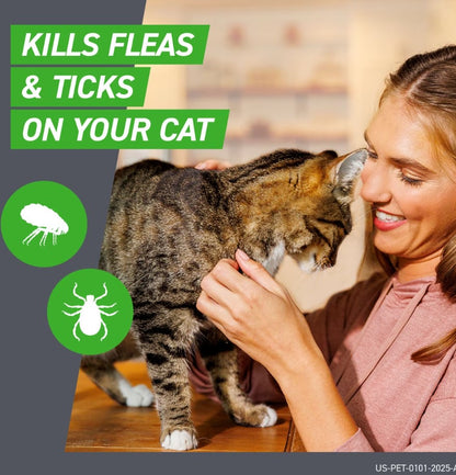 Frontline Plus Flea & Tick Spot Treatment for Cats, over 1.5 lbs, 12 Doses