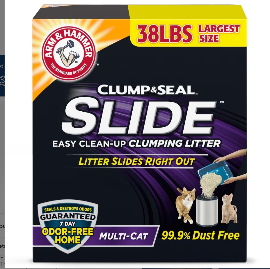 Arm & Hammer Litter Slide Clumping Cat Litter