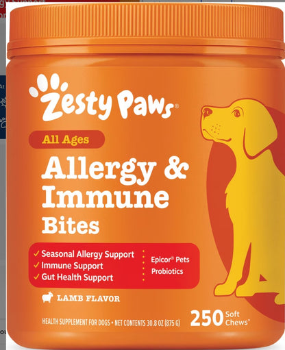 Zesty Paws Allergy Immune Bites
