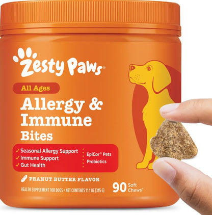 Zesty Paws Allergy Immune Bites