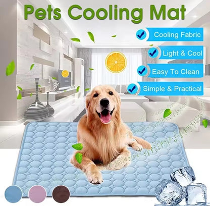 Pet Cooling Mat Brown