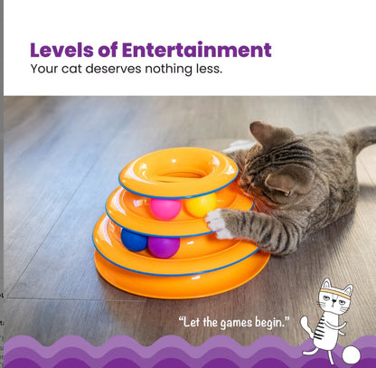 Catstages Chase Meowtain Track Cat Toy