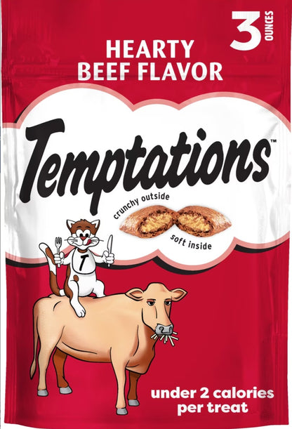 Temptations Classic Blissful Catnip Flavor Soft & Crunchy Cat Treats,