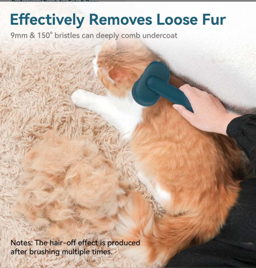 aumuca Self Cleaning Slicker Brush Purple
