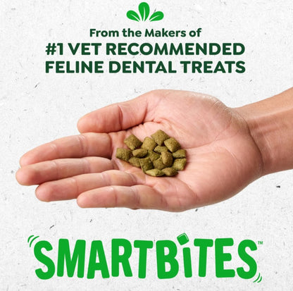 Greenies Feline SmartBites Healthy Indoor Natural Tuna Flavor Soft & Crunchy Adult Cat Treats,
