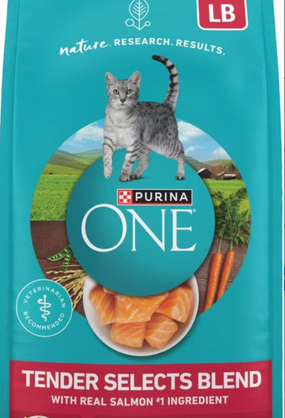 Purina ONE Tender Selects Blend with Real Chicken Natural Dry Cat Food