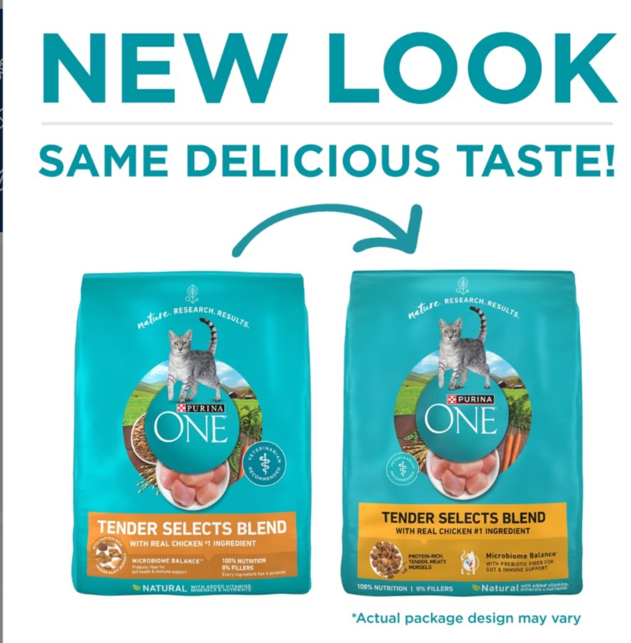 Purina ONE Tender Selects Blend with Real Chicken Natural Dry Cat Food