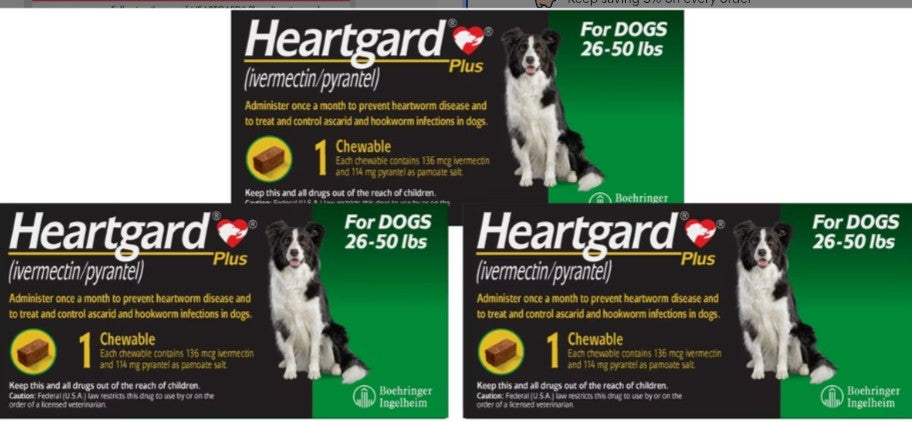 Heartgard Plus Chew for Dogs