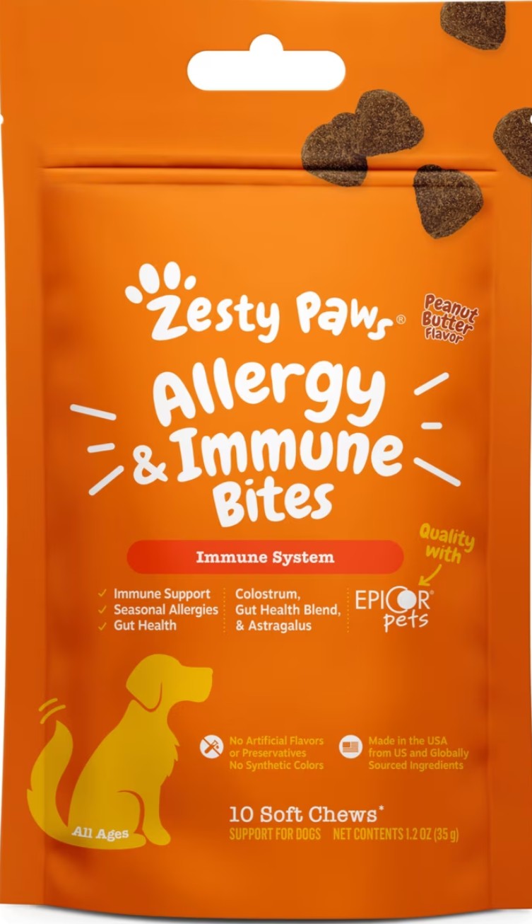 Zesty Paws Allergy Immune Bites