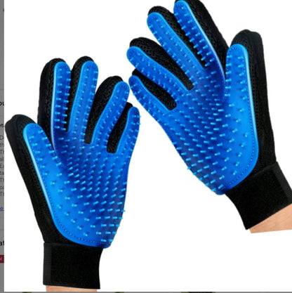 Mr. Peanut's Hand Gloves Dog & Cat Grooming & Deshedding Aid, 2 count