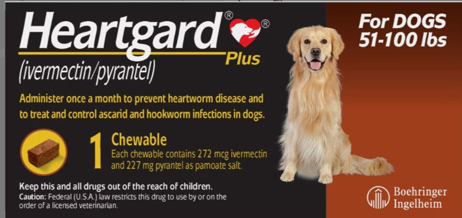 Heartgard Plus Chew for Dogs