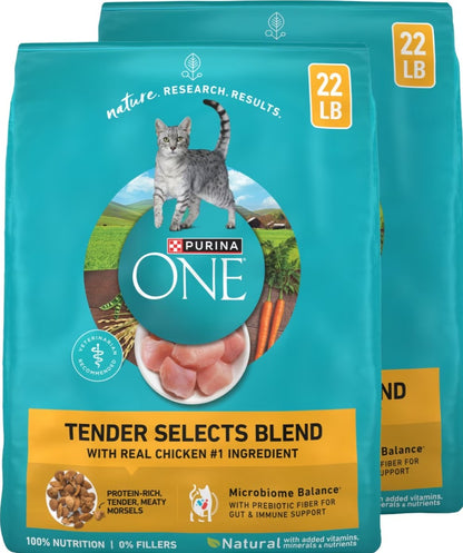 Purina ONE Tender Selects Blend with Real Chicken Natural Dry Cat Food