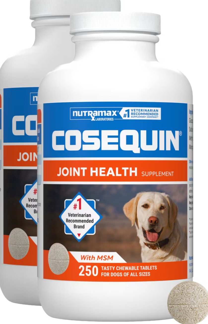 Nutramax Cosequin Joint Health Supplement Chewable Tablets for Dogs