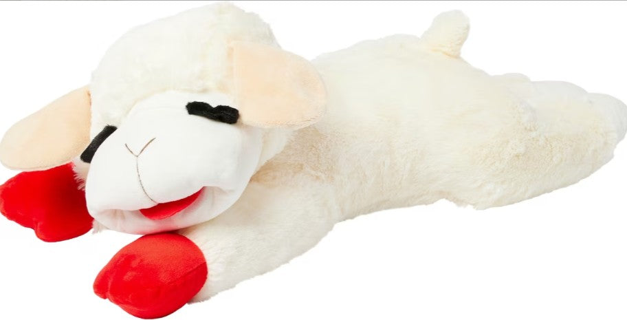 Multipet Lamb Chop Plush Dog Toy