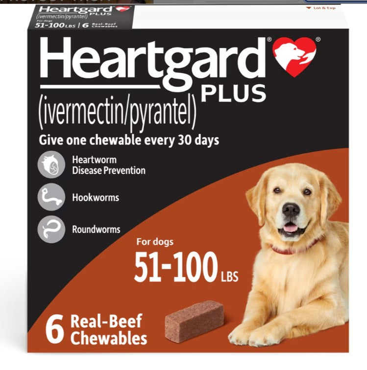 Heartgard Plus Chew for Dogs