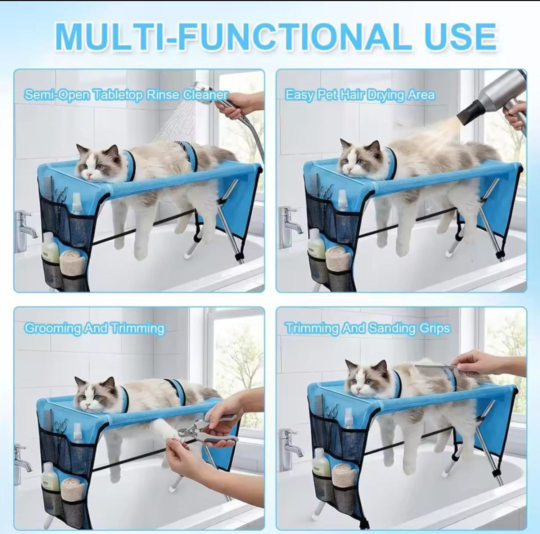 Foldable Pet Grooming Table Khaki